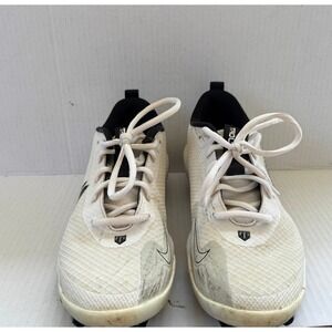 Nike Vapor Edge Shark Youth Football Cleats‎ White Black FB6340-100 Size 5Y